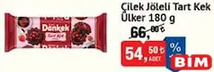 ÜLKER DANKEK ÇİLEKLİ JÖLELİ TART KEK 180 G